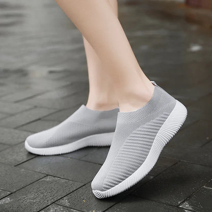 Gevulkaniseerde damesschoenen Hoge kwaliteit damessneakers Slip-on flats Schoenen Dames loafers Plus maat 42, plat lopen