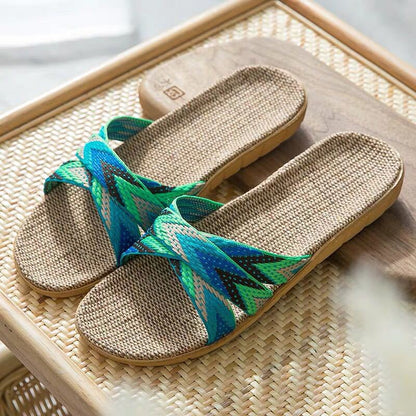 Lucia™ Woven Slide Sandals