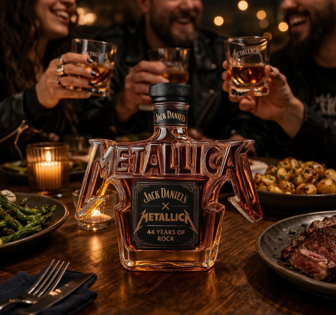 Whiskey Bottle - Metallica Rock Edition