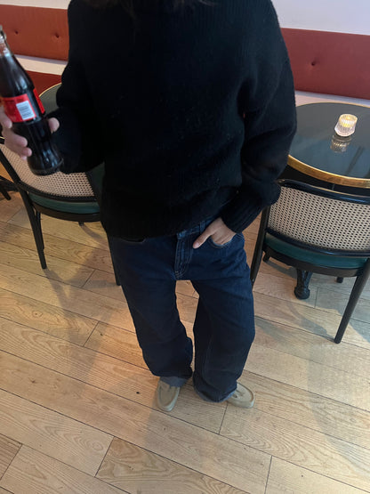 Star Jeans™ With Red Stars - Wide Leg 100% Cotton