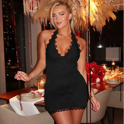 Grace™ | Lace Me Mini Dress