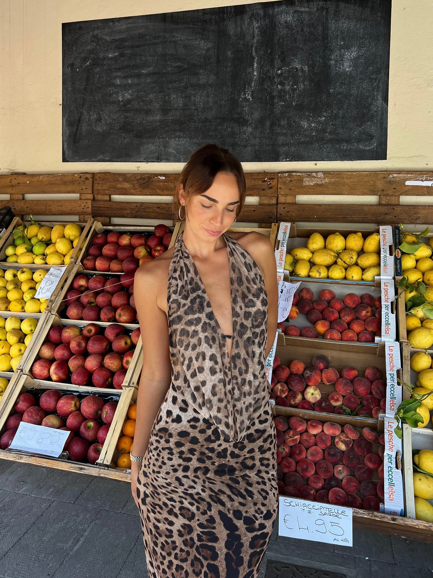 Cathalana™ - Tailored Leopard Print Dress