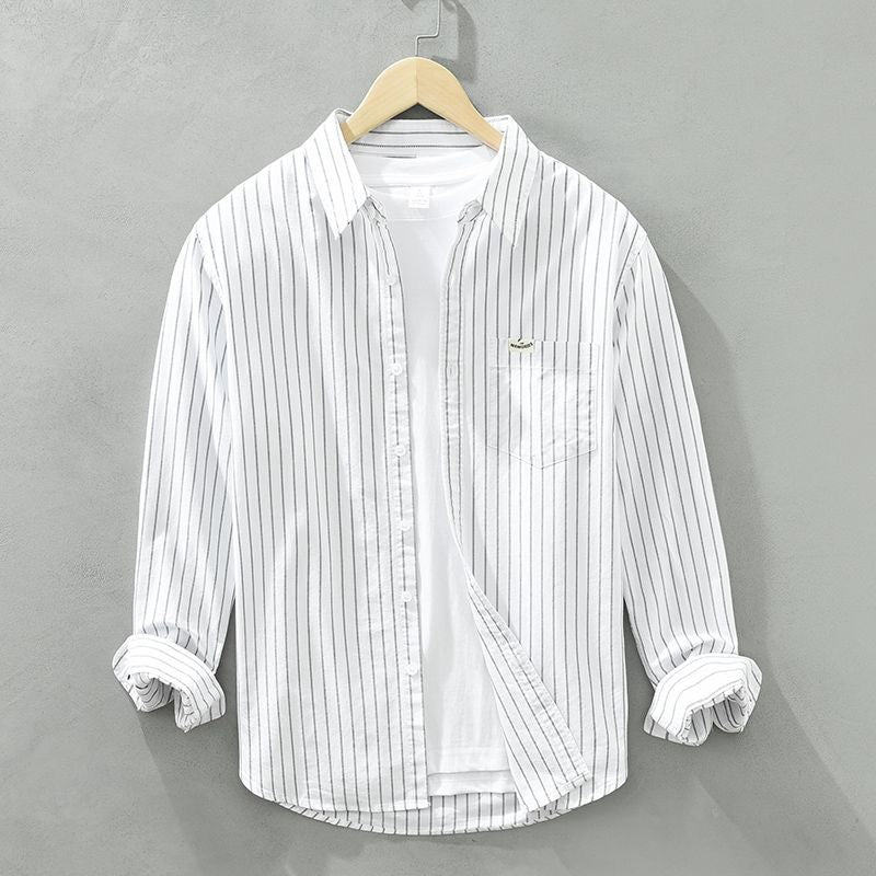 Maréa™ | Striped Shirt in Premium Linen