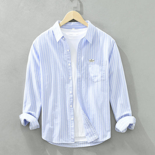 Maréa™ | Striped Shirt in Premium Linen