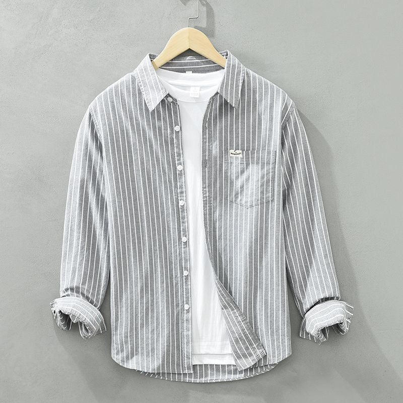 Maréa™ | Striped Shirt in Premium Linen