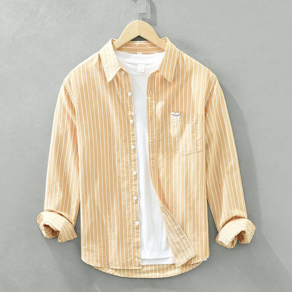 Maréa™ | Striped Shirt in Premium Linen