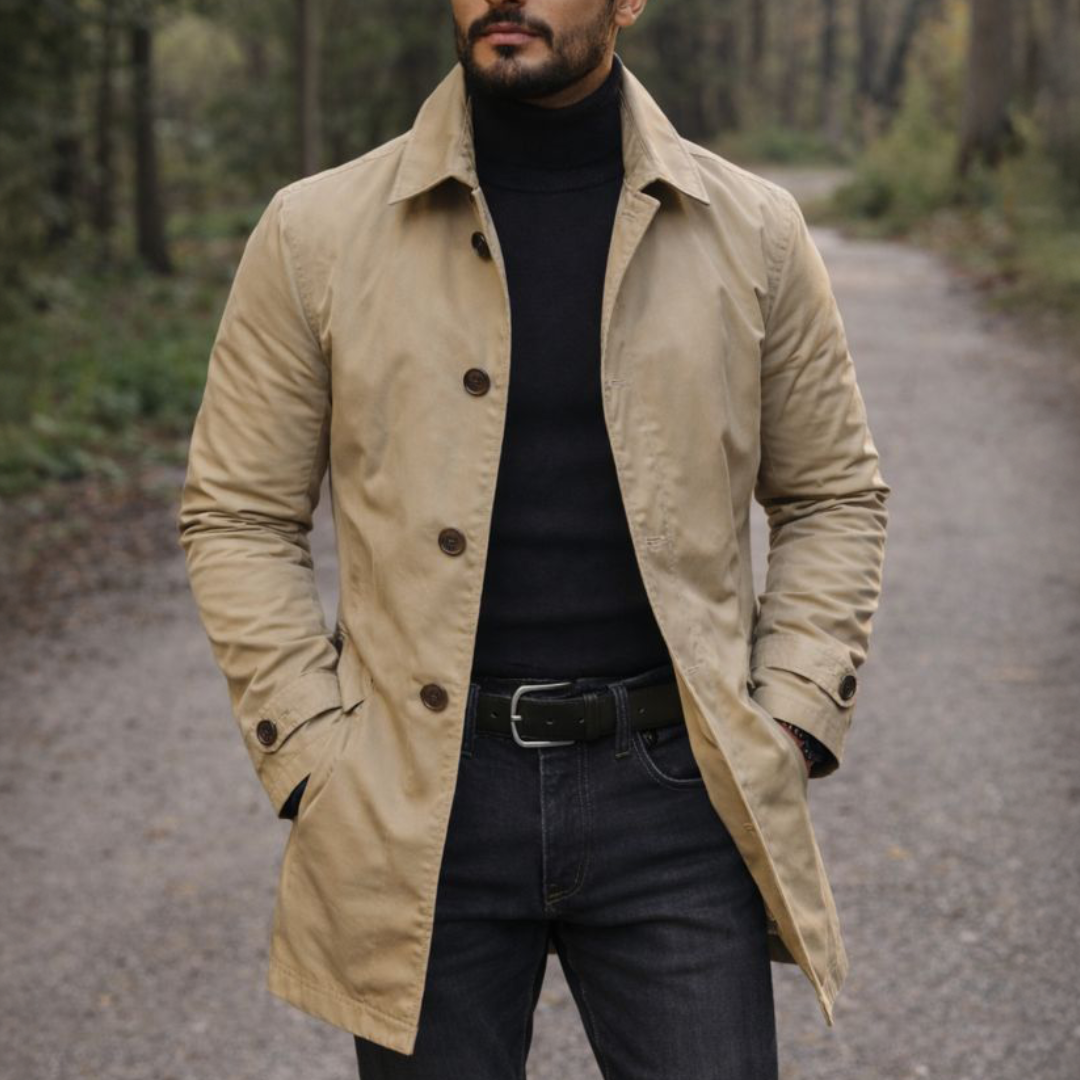 JAMES WEATHERPROOF COAT | RELIABLE WARMTH FOR UNPREDICTABLE DAYS
