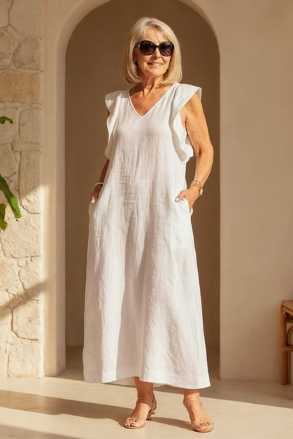 Lucinda | Effortless Charm Midi Dress