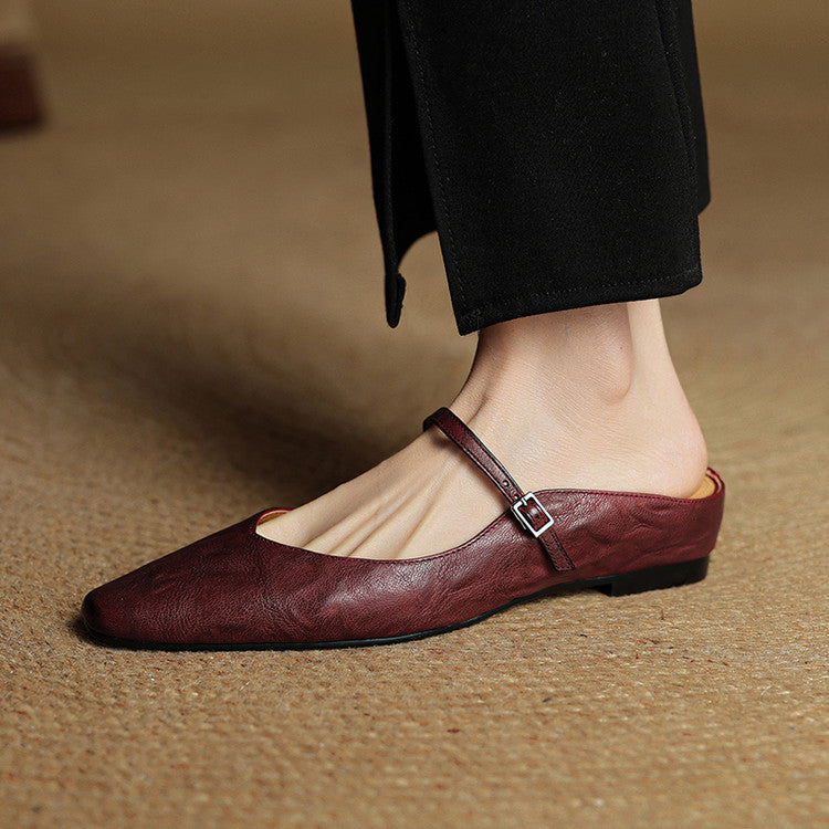 Orella™ Genuine Leather Mules