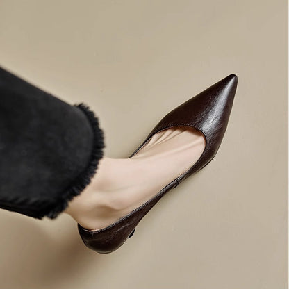 Elisoria™ Low-Heel Pointed Toe Pumps