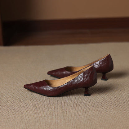 Elisoria™ Low-Heel Pointed Toe Pumps