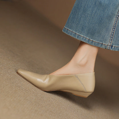 Emor™ Genuine Leather Flats