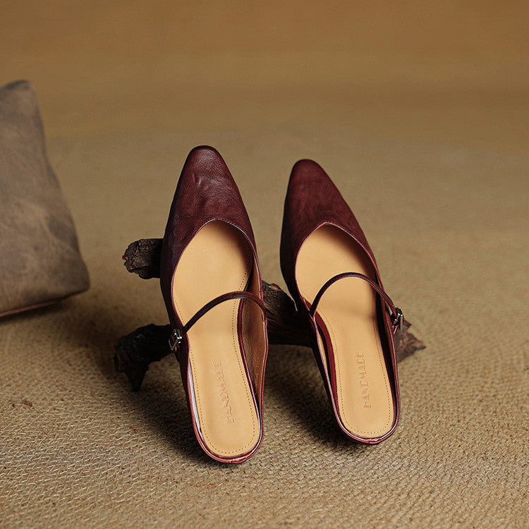 Orella™ Genuine Leather Mules