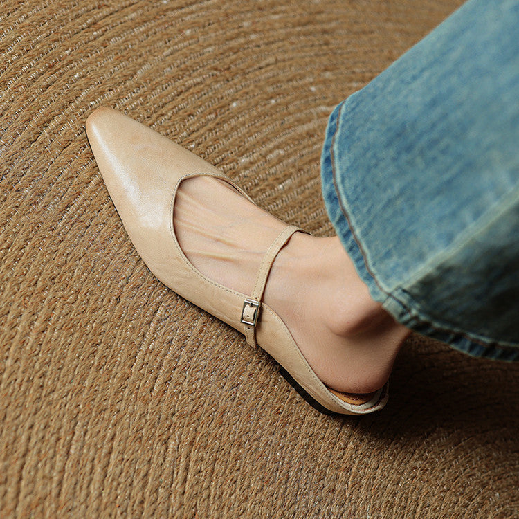 Orella™ Genuine Leather Mules