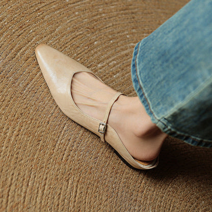 Orella™ Genuine Leather Mules