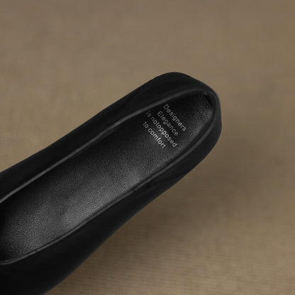 Emor™ Genuine Leather Flats