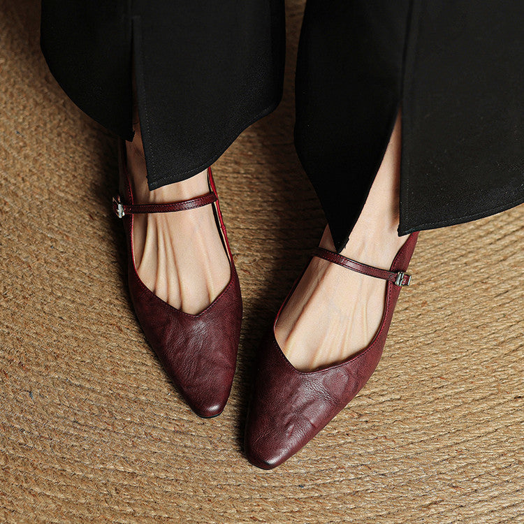 Orella™ Genuine Leather Mules