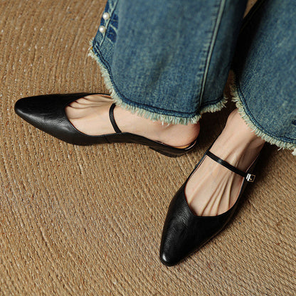 Orella™ Genuine Leather Mules