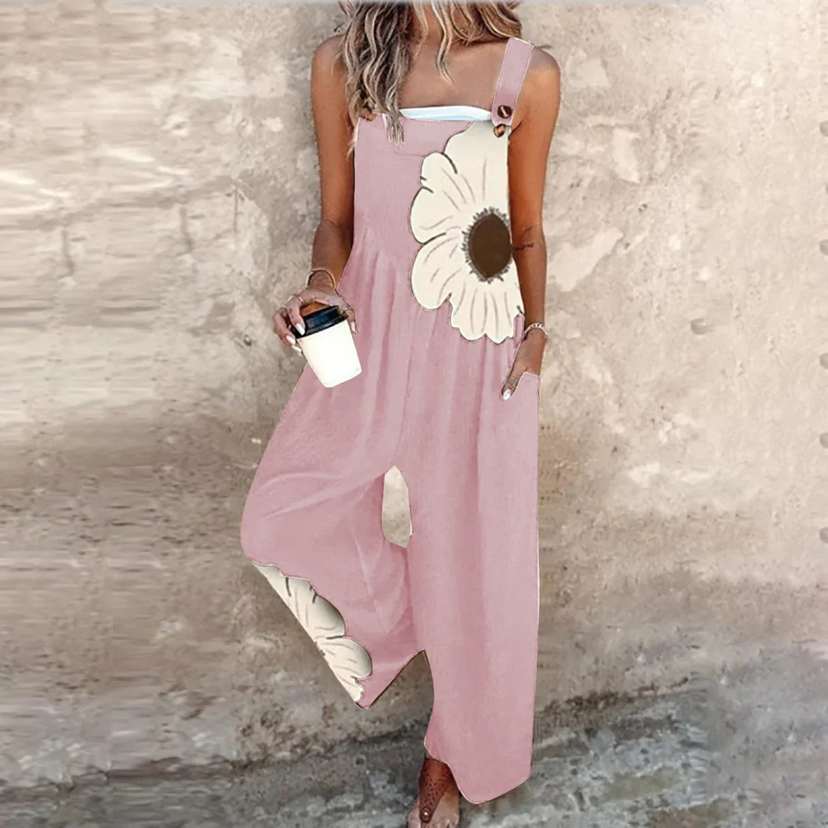Lina™ - SLEEVELESS SPRING JUMPSUIT