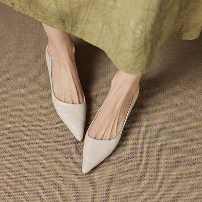 Elisoria™ Low-Heel Pointed Toe Pumps