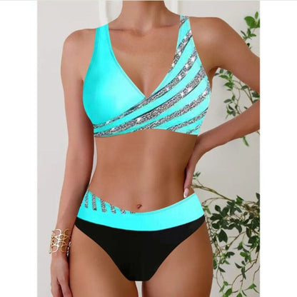 Grace® | Printed Halter Neck Swimwear