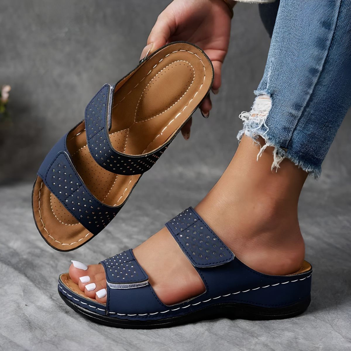 Theodora™ – Elegant Orthopedic Sandals