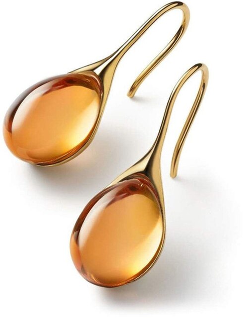 Chic Earrings with Crystals