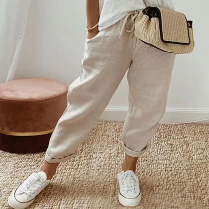 GRACE | Cotton Women’s Long Trousers