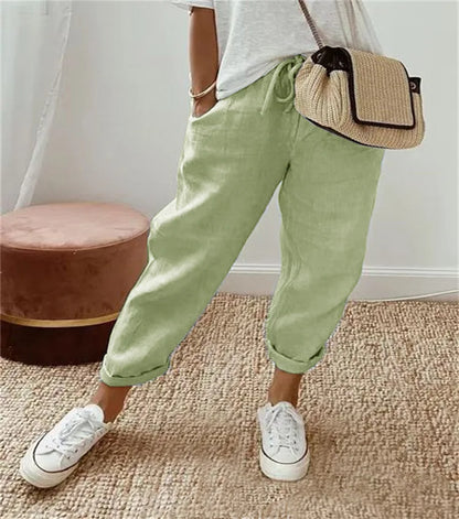 GRACE | Cotton Women’s Long Trousers