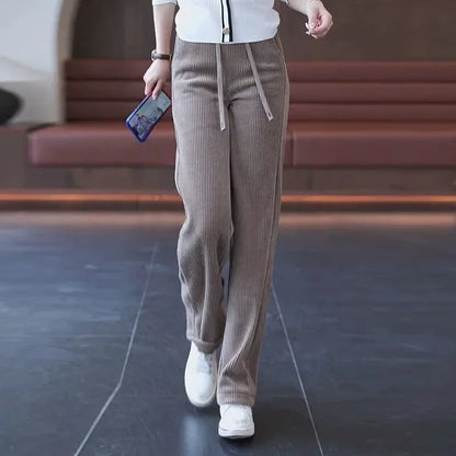 GRACE | Corduroy Wide-Leg Trousers