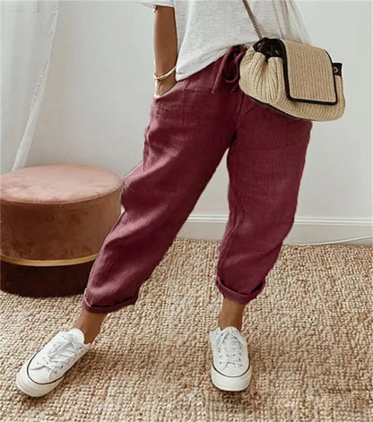 GRACE | Cotton Women’s Long Trousers