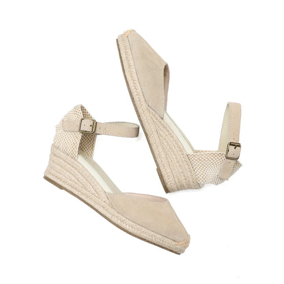 Sophie™ Suede Espadrille Wedges Sandals