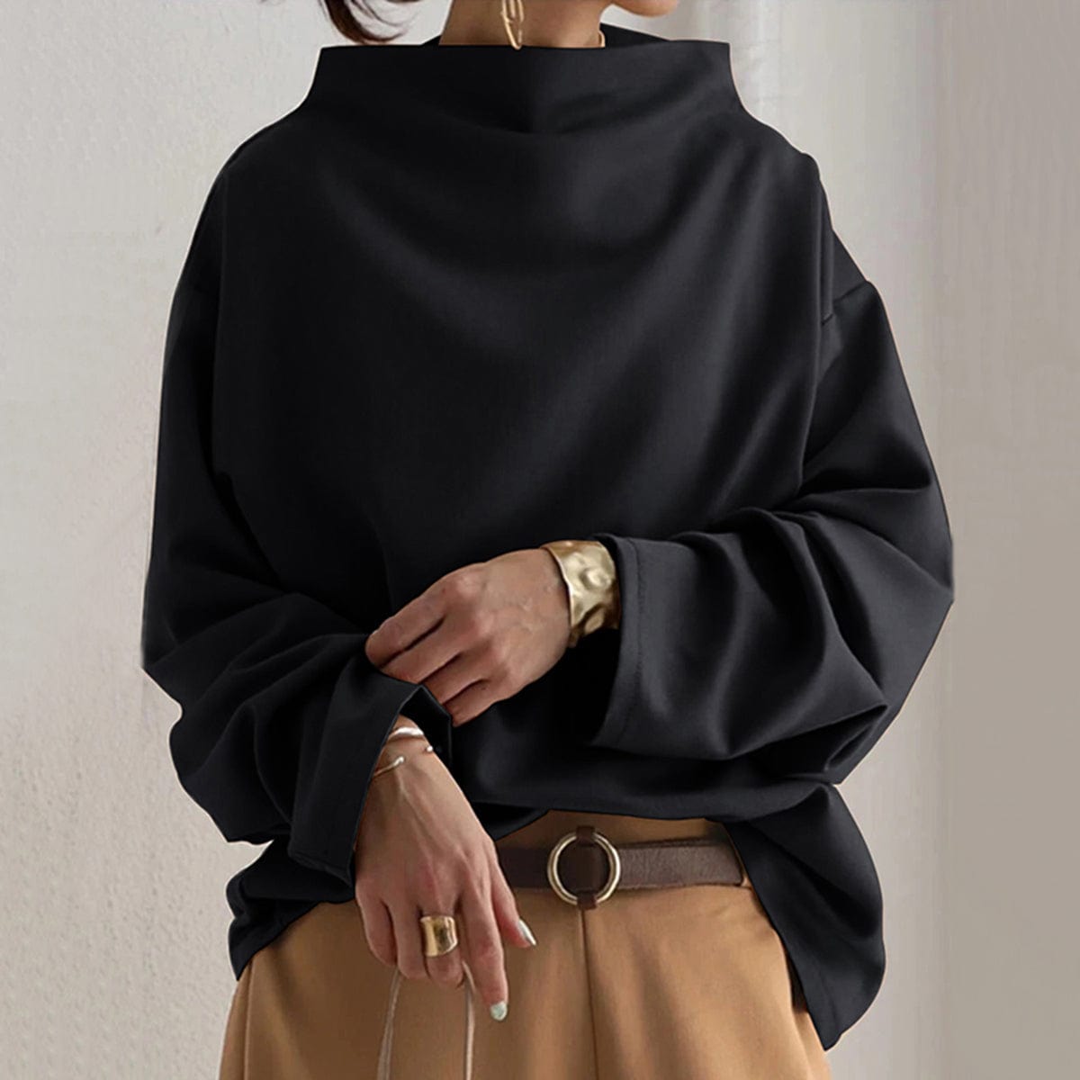 Eliana™ - High Neck Sweater