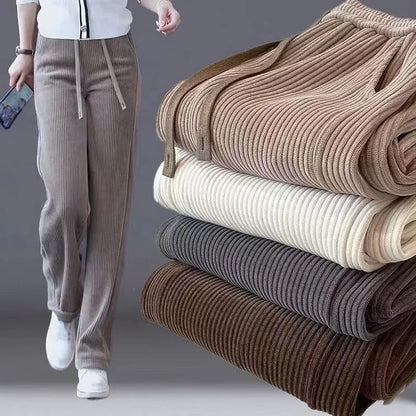 GRACE | Corduroy Wide-Leg Trousers