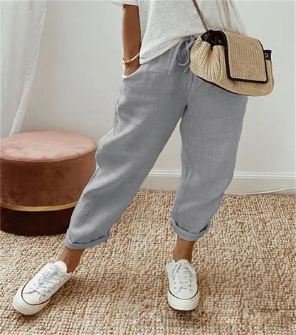 GRACE | Cotton Women’s Long Trousers