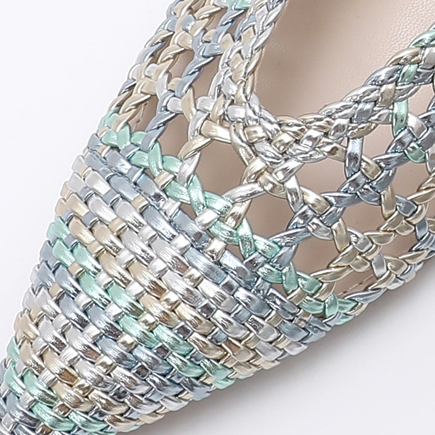 Irene™ Woven Slingback Flats Sandals