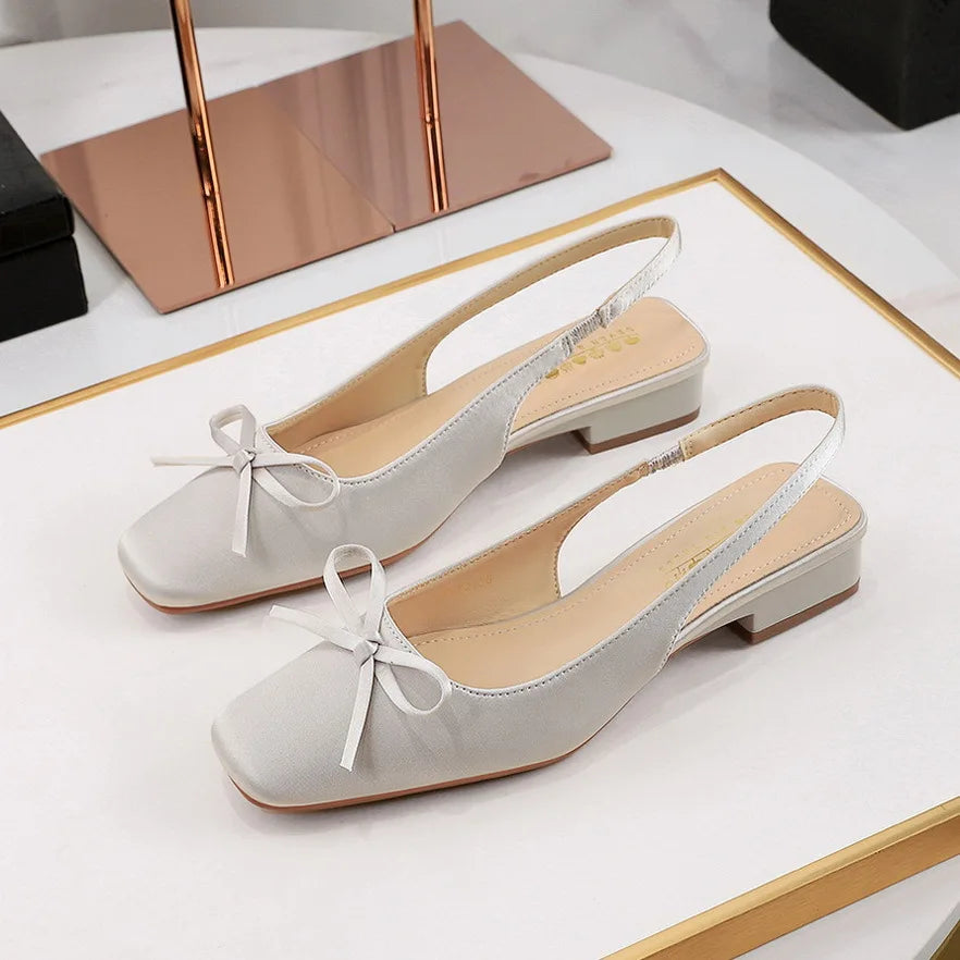 Denise™ Bow-Tie Slingback Sandals