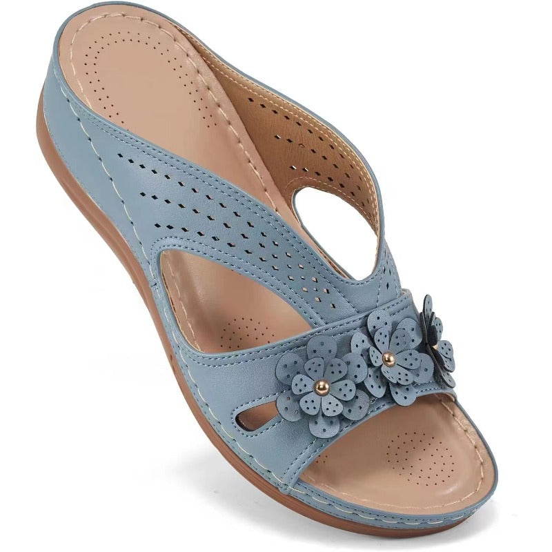 Diana™ Floral Wedge Sandals
