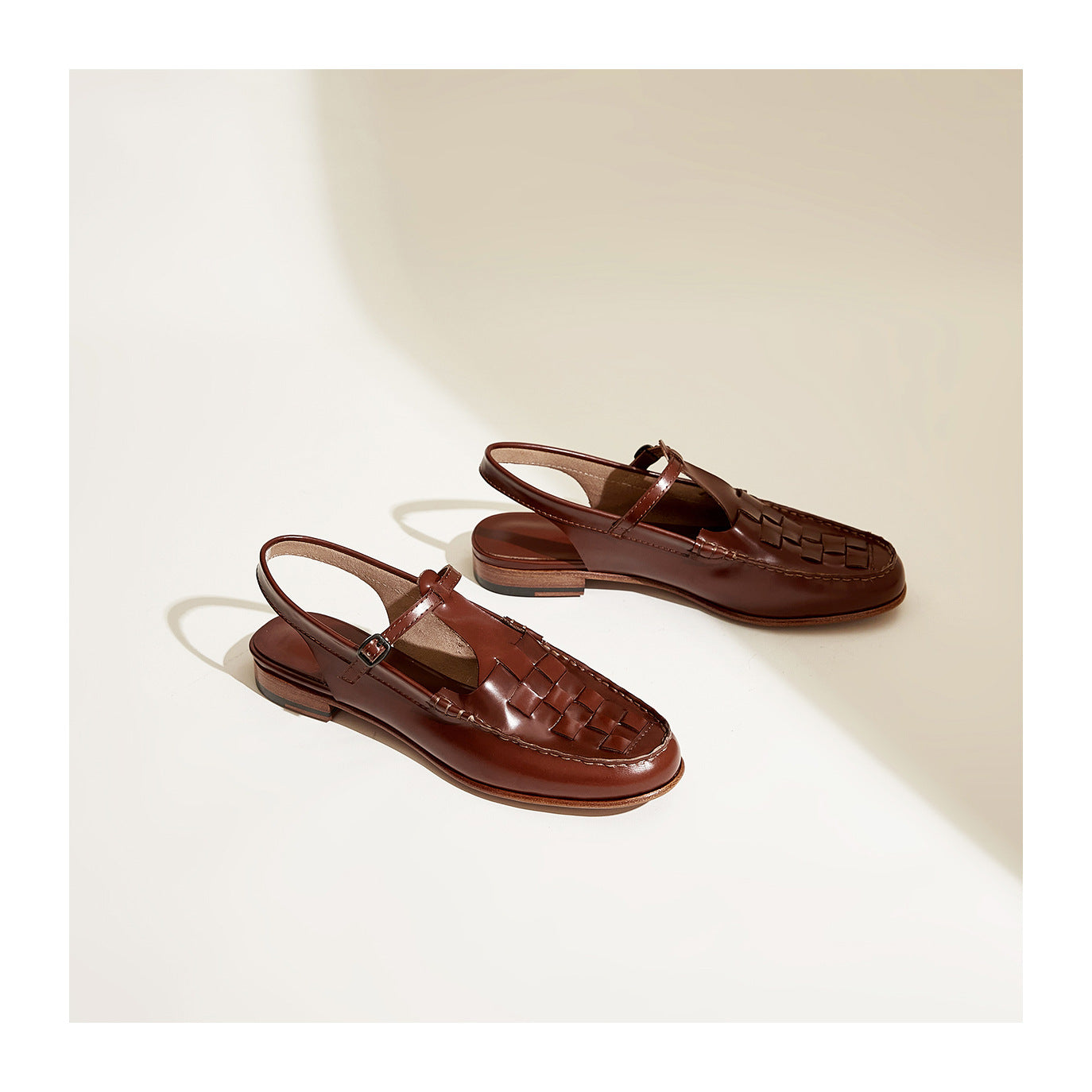 Eliara™ Woven Charm Sandals