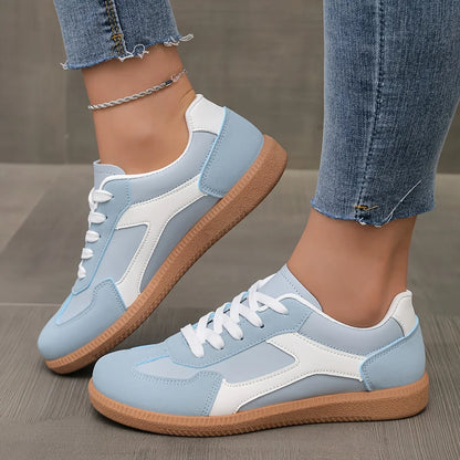 Breathable Ladies Sneakers Fashion Vulcanized Design Comfortable Walking Shoes for Women