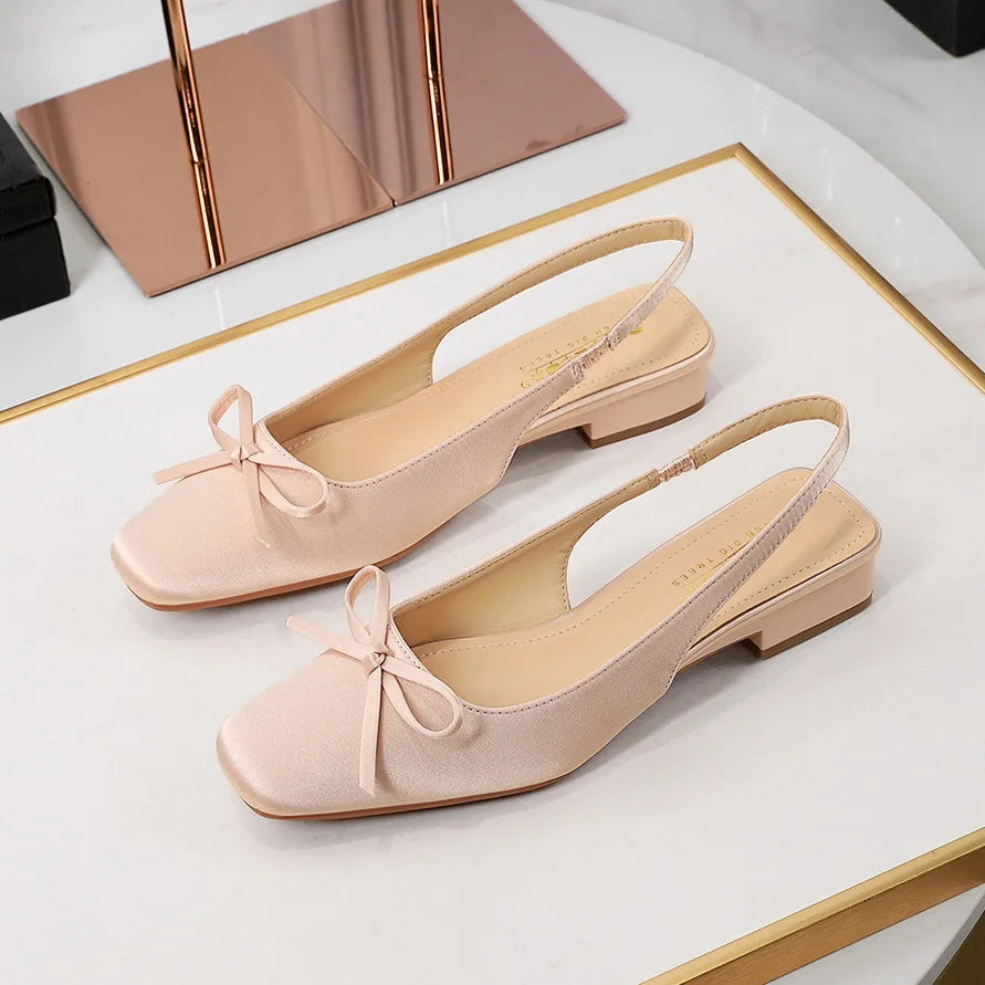 Denise™ Bow-Tie Slingback Sandals