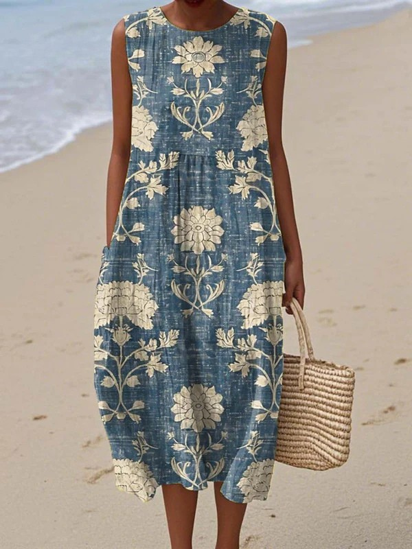 Belle™ Boho Midi Dress
