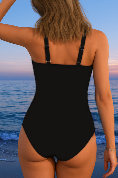 Grace® | Luxe Surplice Swimsuit with Colourful Print