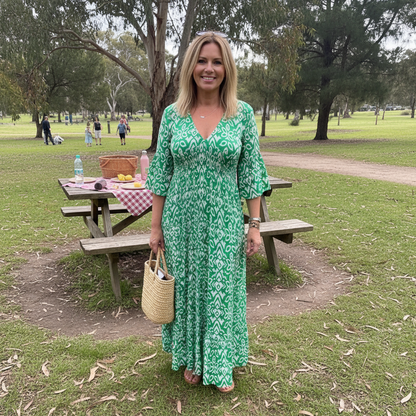 Paige™ – Boho Printed Dress