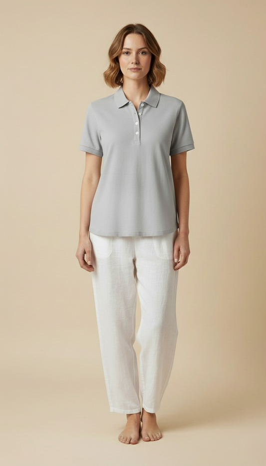 Aksana™ - Comfortable Women's Polo Shirt With Soft Fabric