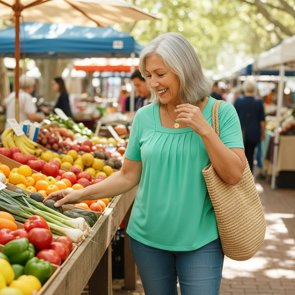 Colleen™ – Pleated Comfort Top