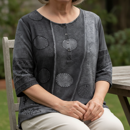 Ysolde™ – Artistic Flow Top