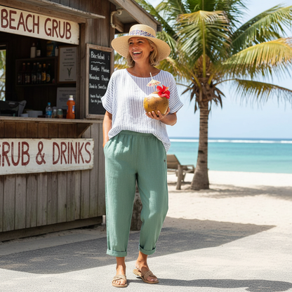 Sharona™ – Relaxed Wide-Leg Pants