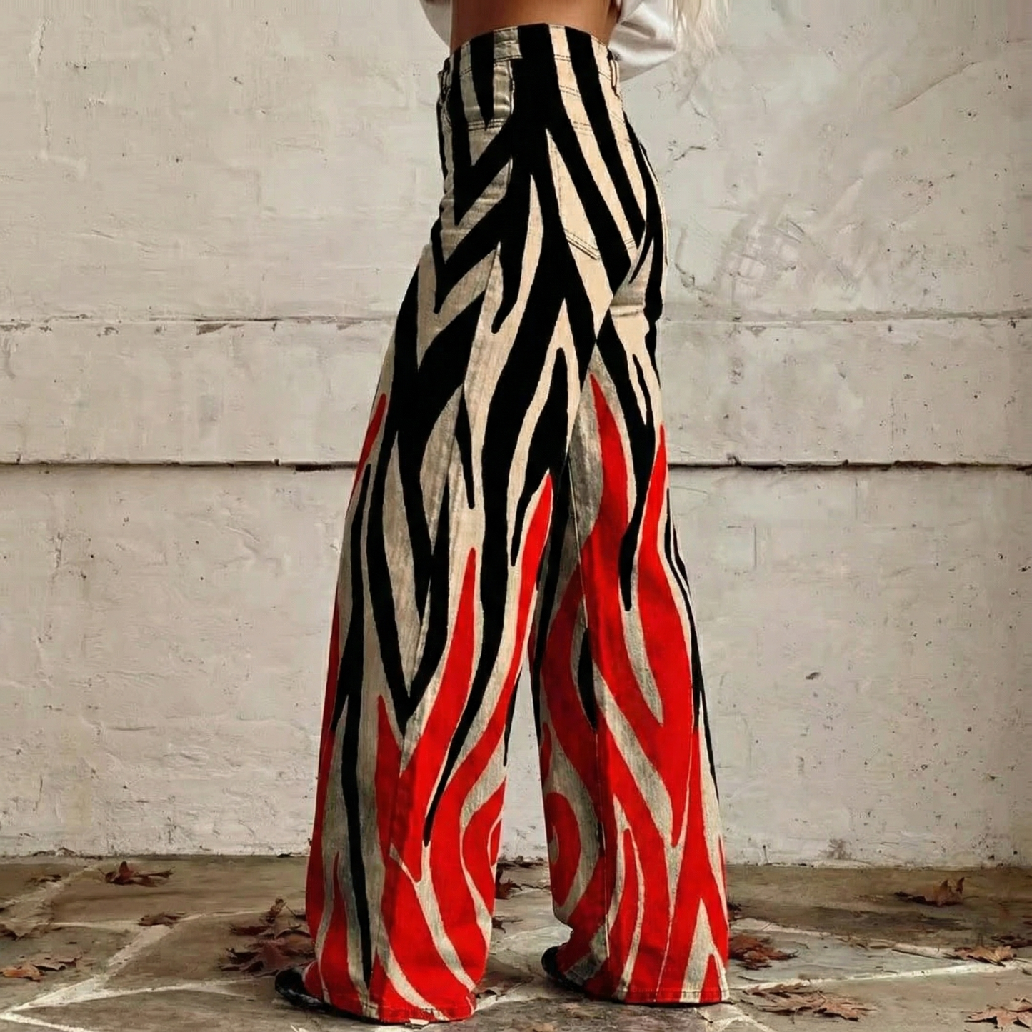 Fabiana™ - Boho Pattern High-Waist Pants