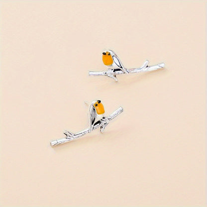 Bird Cartoon Earrings